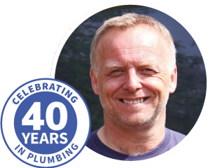 Danny Williams Plumbing celebrating 40 years